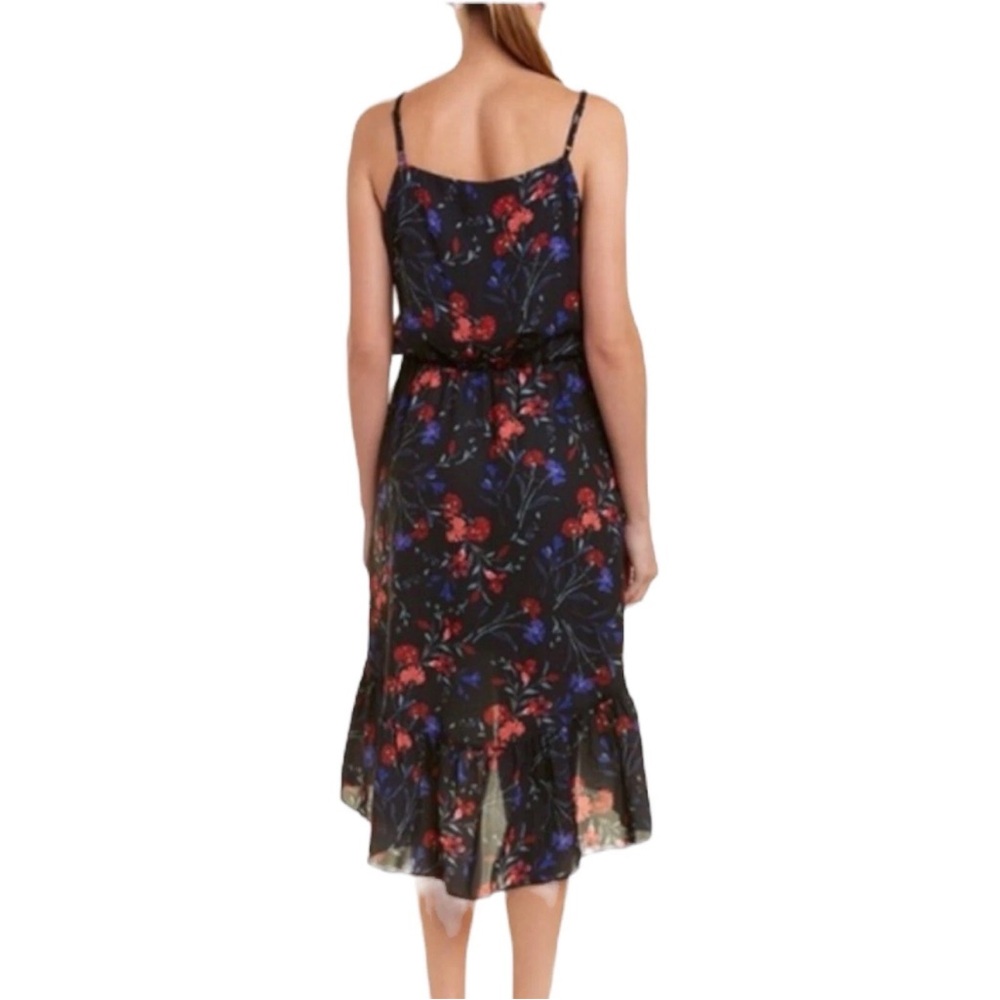 NWT Parker NY Ruffle High Low Floral Dress - Picture 5 of 9